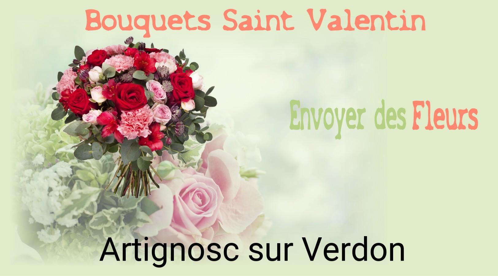 Roses de Saint-Valentin livrées à Artignosc-sur-Verdon